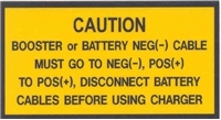 BATTERY BOX WARNING