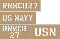 2" BUMPER NUMBERS up to 15 characters