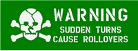 ROLLOVER WARNING