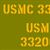 2" USMC NUMBERS - ONE LINE OR TWO LINES STACKED & CENTERED (Price each one needed)