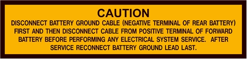 LARGE BATTERY BOX WARNING