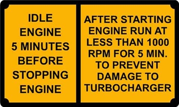 TURBO WARNING