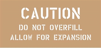 WWII JEEP FUEL CAUTION