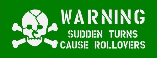 ROLLOVER WARNING