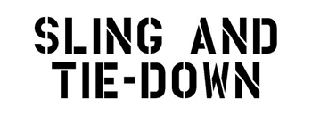 SLING AND TIE-DOWN