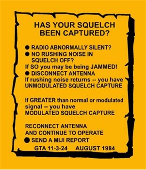RADIO SQUELCH