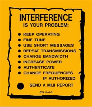 RADIO INTERFERENCE