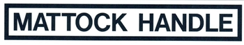 MATTOCK HANDLE