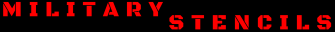 Military Stencils Mobile Logo